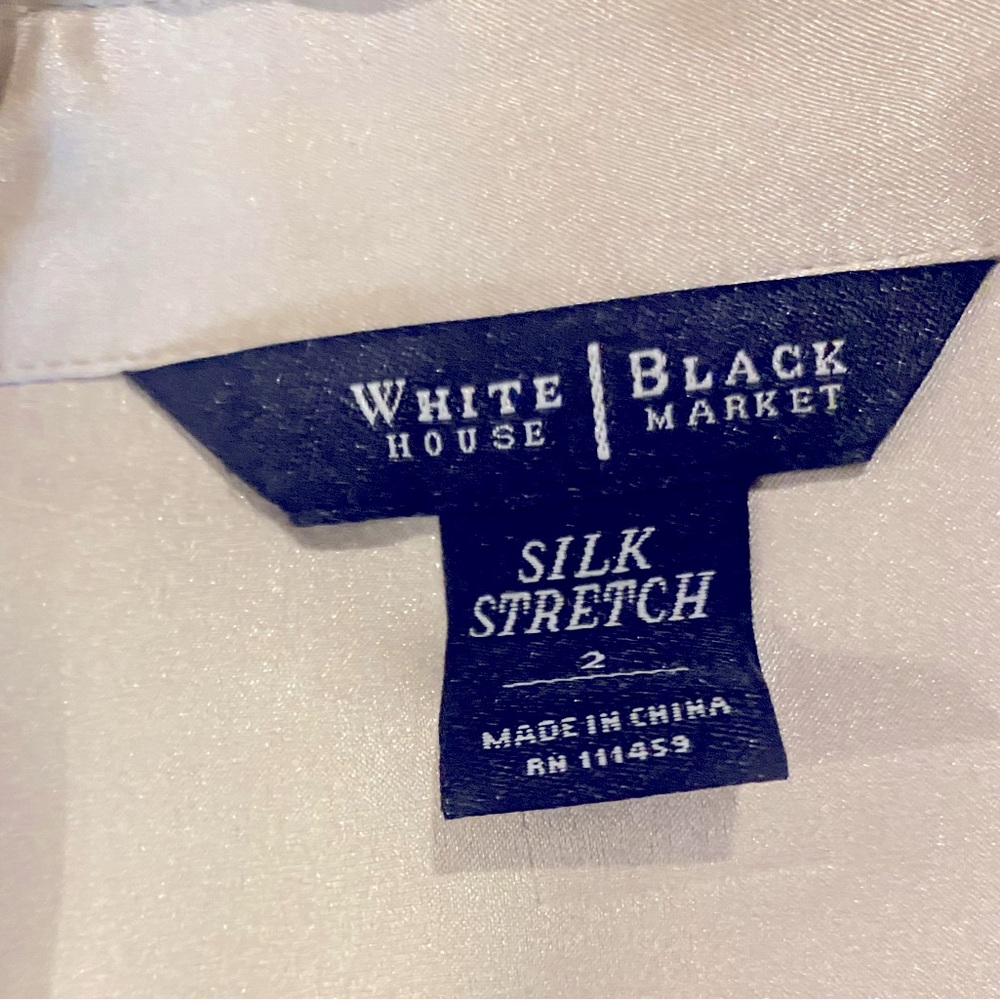 WHBM Silk Button-Up